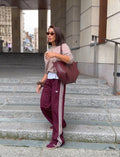 Adidas Originals Joggers in Burgundy