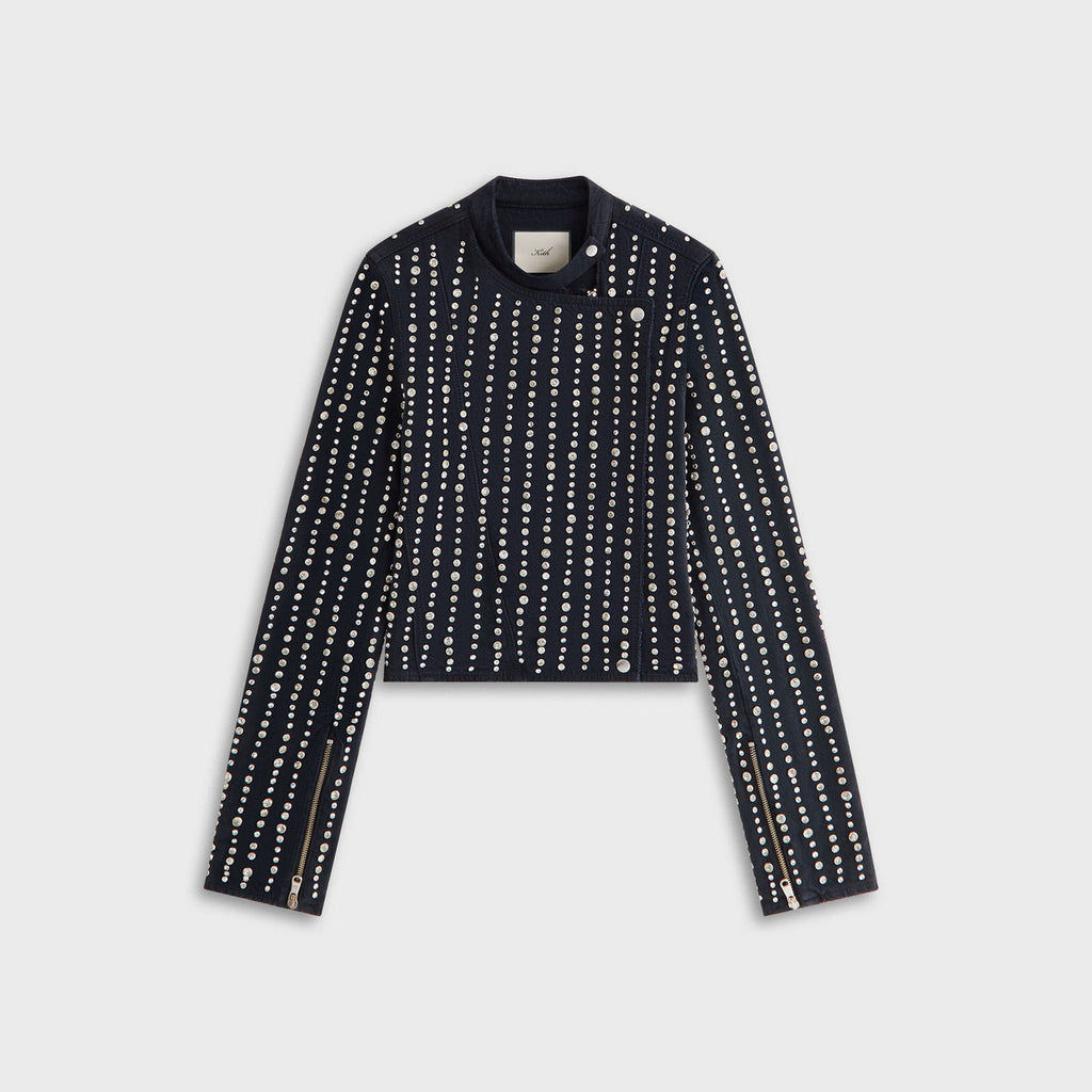 Lisa for Kith Women Deion Studded Denim Jacket