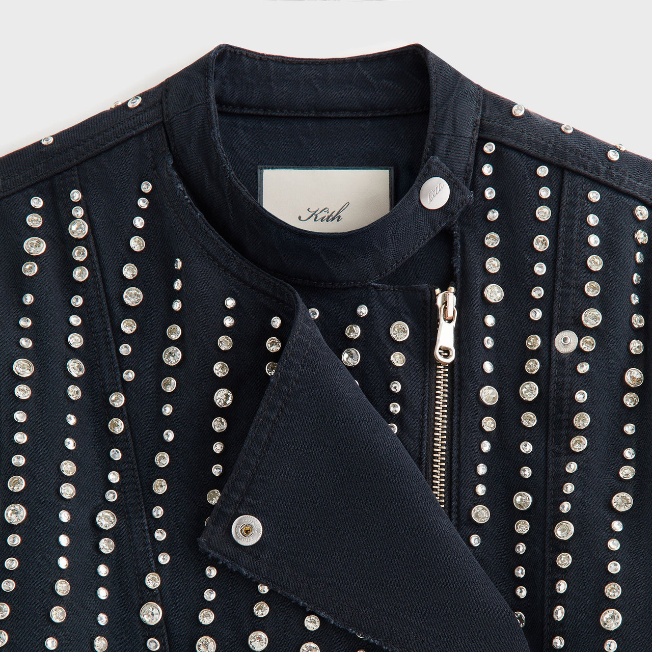 Lisa for Kith Women Deion Studded Denim Jacket