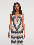 Missoni Twist-Front Knit Blouse
