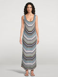 Missoni Metallic Knit Maxi Dress