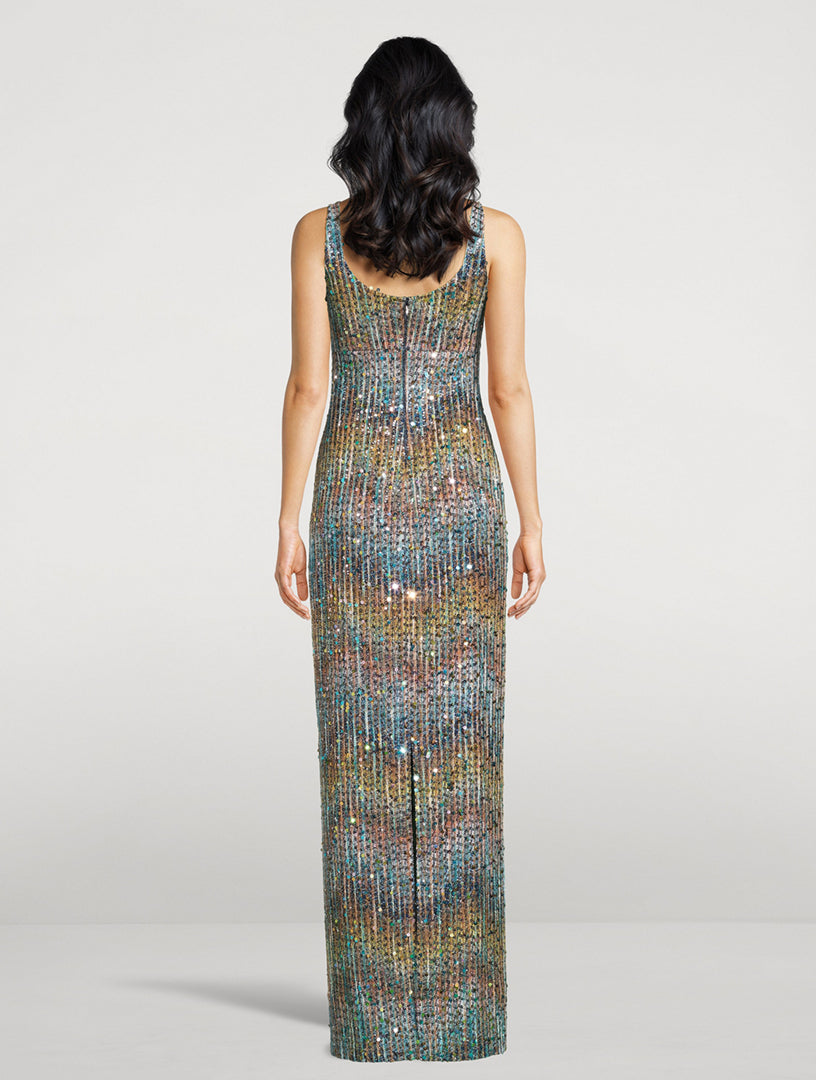 Missoni Sequin Knit Maxi Dress
