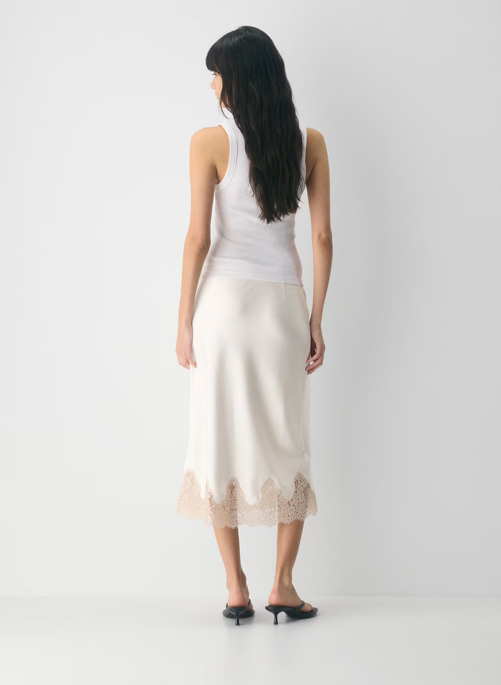 Wilfred Henrietta Satin Skirt